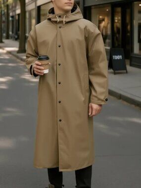 Tingley Unisex Magnaprene 48" Flame Resistant Rain Coat Sz XL